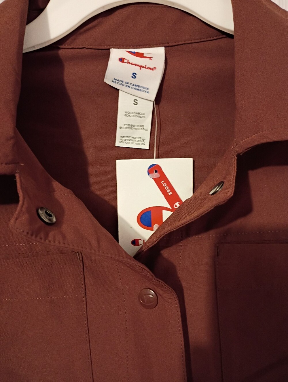 New! Champion Women's Snap Front Top Jacket Size Small - Picture 2 of 6